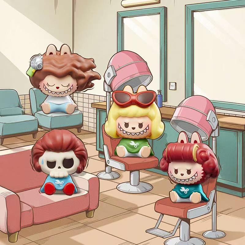 POP MART The Monsters Hair Salon Mini Bean Series Figure Blind Box