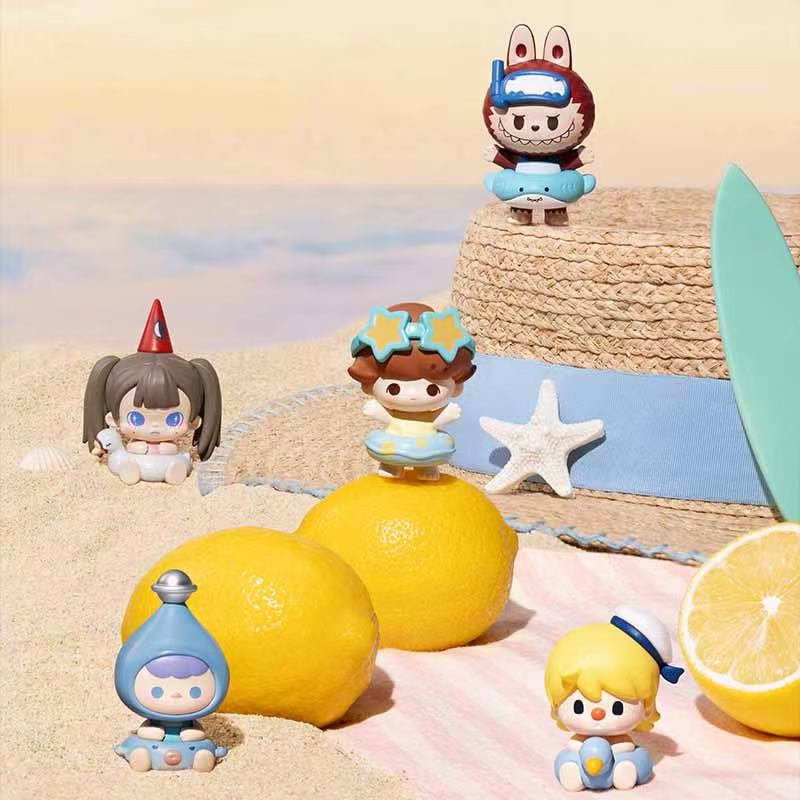 POPMART POP BEAN Island Vacation Series Mini Figures Blind Box (PRE-ORDER)