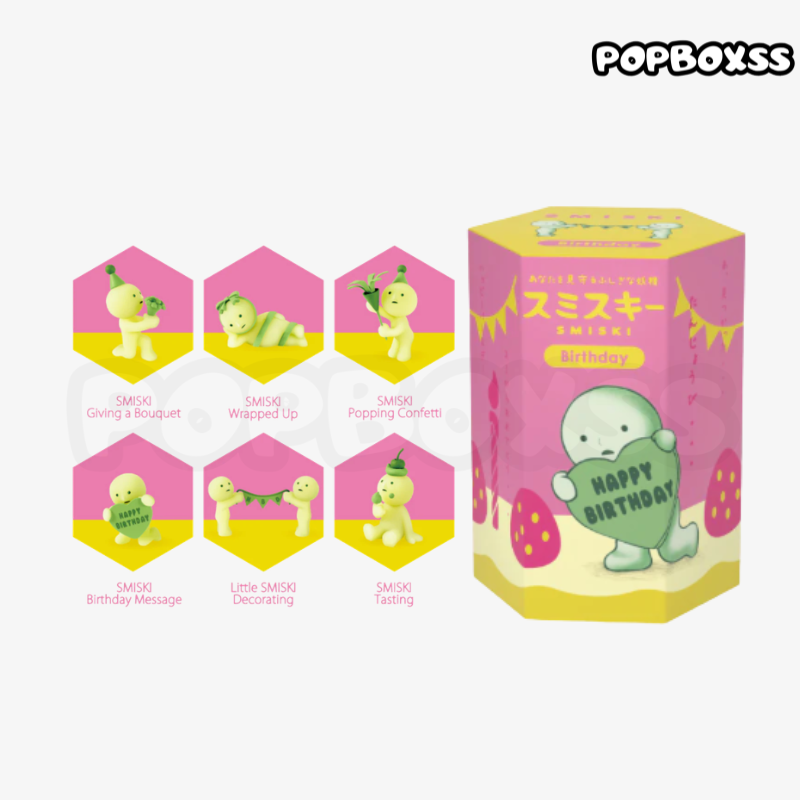 SMISKI Birthday Series blind box sonny angel
