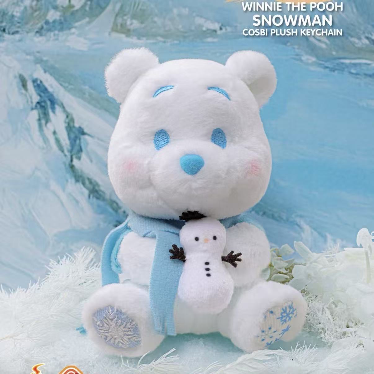 DSN Winnie the Pooh Bloom To Snow Series Cosbi Plush Keychain Collection Blind Box
