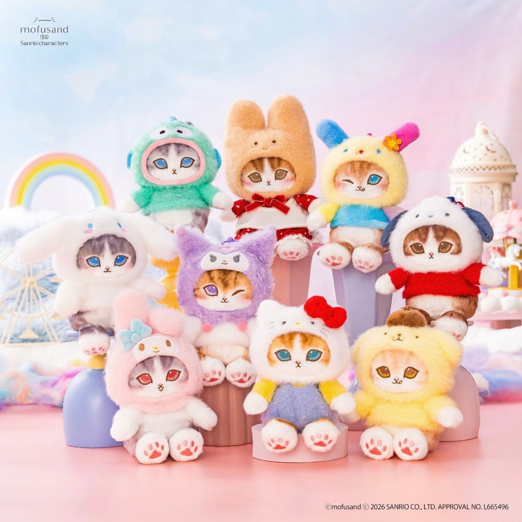 MUFUSAND X Sanrio BLIND BOX Vinyl plush pendant(PRE ORDER）35days