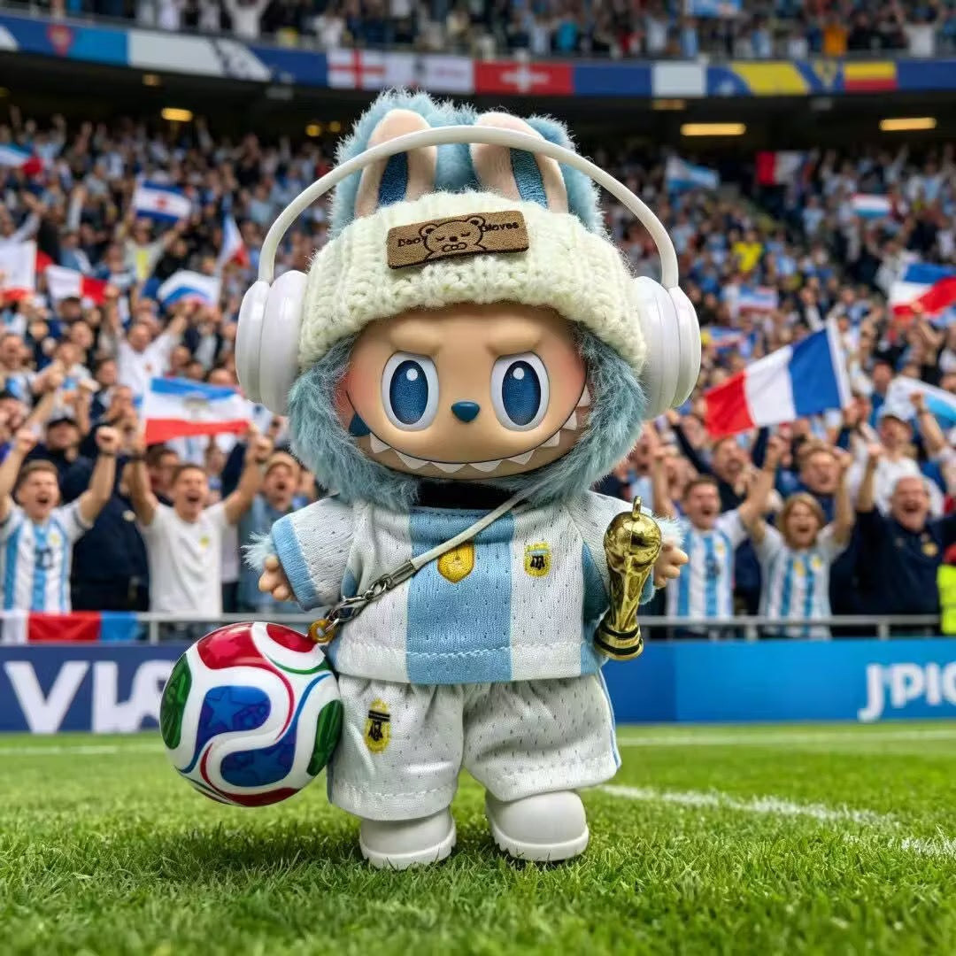 labubu clothes World Cup（NO DOLL）