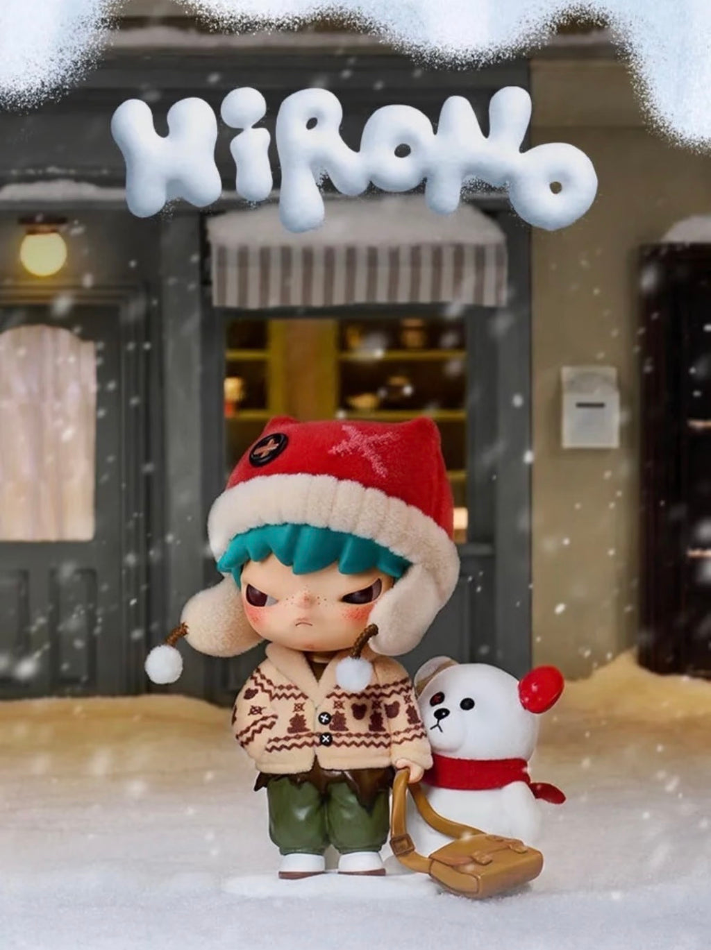 POP MART Hirono Before the Snow Melts Series Figure Hanging Card (PRE-ORDER)