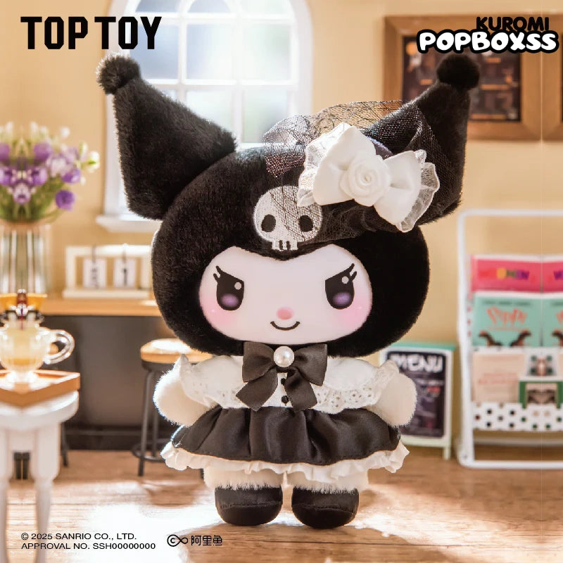 TOP TOY SANRI0 Characters Sisters' Outfit Series Plush Pendant Dolls. Blind Box