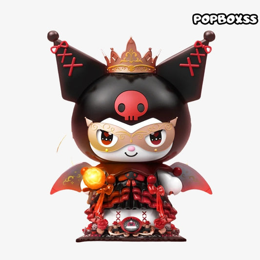 TOP TOY Kuromi Dark Castle Night Building Blocks Figure 450+Pcs