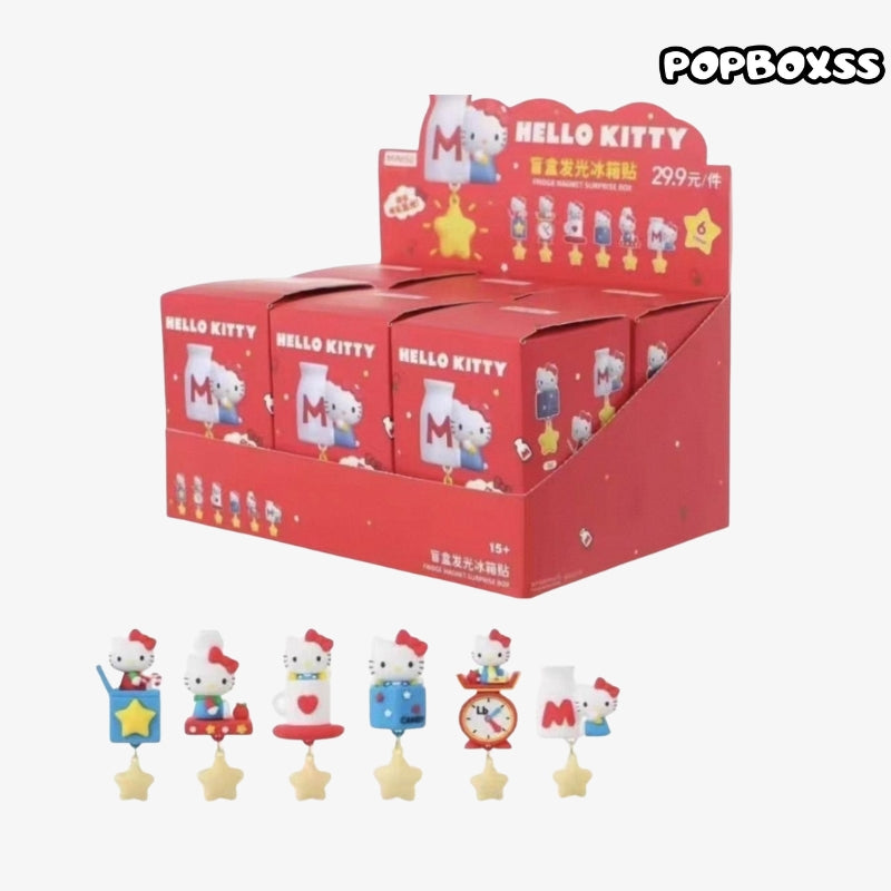 SANRIO HK Retro Restaurant Series Star Glowing Refrigerator Magnet Blind Box
