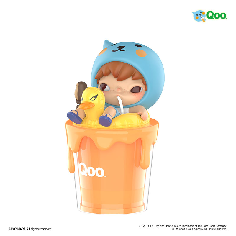 POPMART Hirono x Qoo Drinking Face Red Series