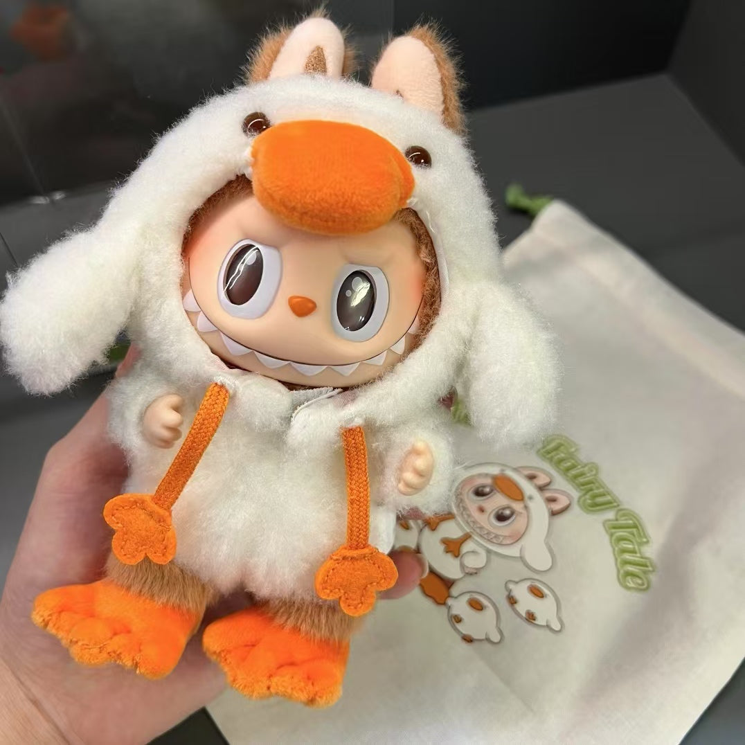 【Hot】labubu the monsters Forest Fairy Tale Series Vinyl Plush Doll DUCK
