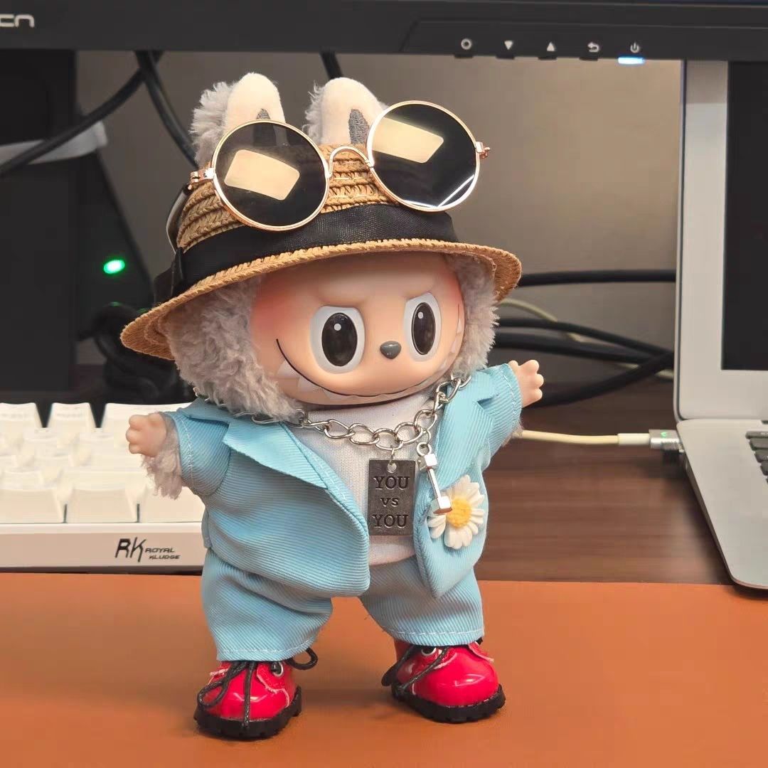 G-Dragon's same style labubu doll clothes(No doll)