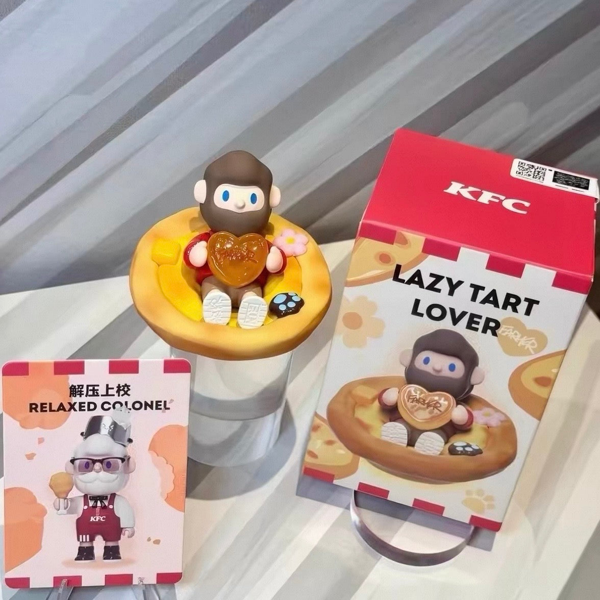 FINDING UNICORN FARMER BOB X KFC SERIES Vinyl plush pendant figurines