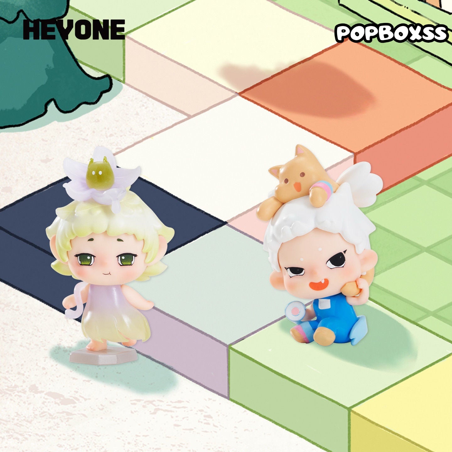 Heyone Time Town Escape Series Mini Figures, Blind Bag