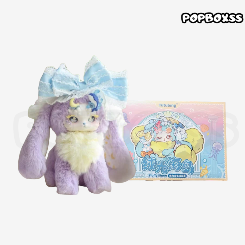 TUTULONG V6 Fluffy shore Vinyl plush pendant blind box