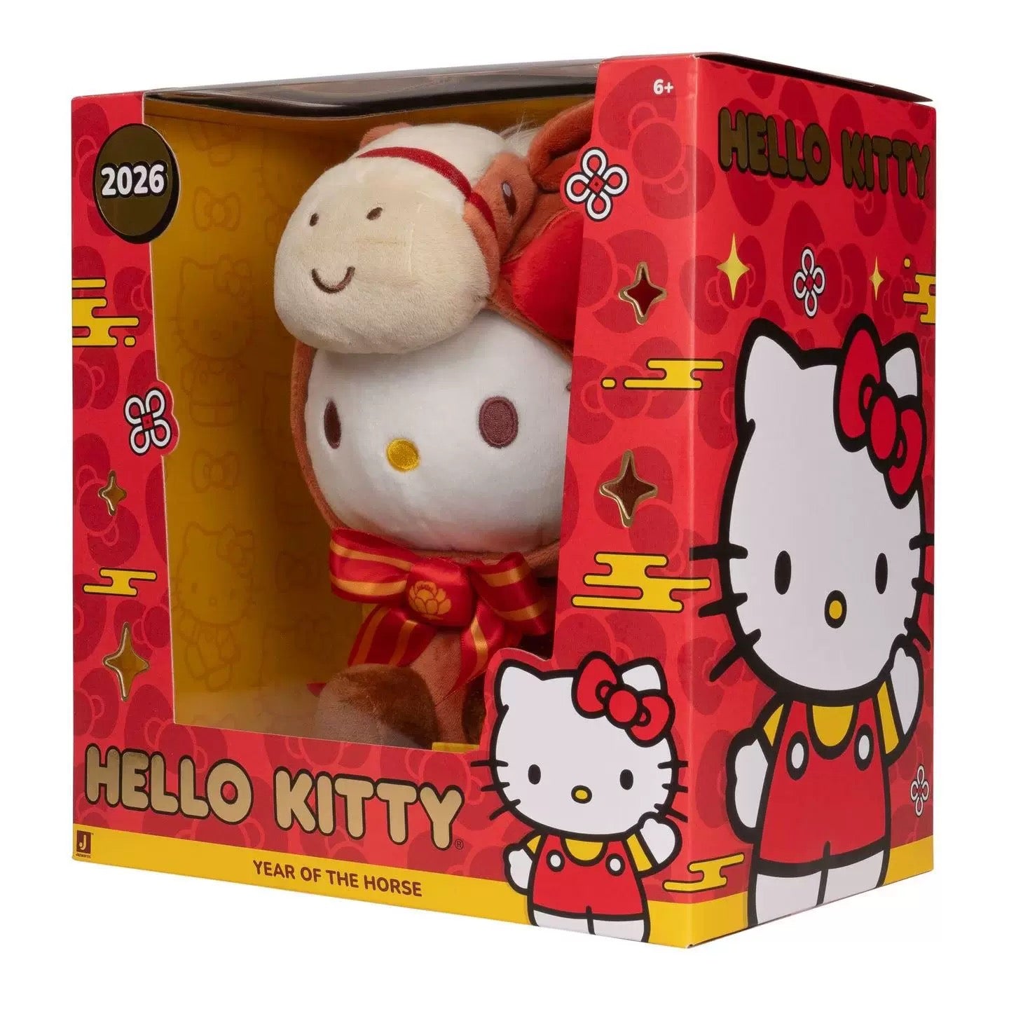Hello kitty New Year Year of the Horse limited edition plush cartoon doll