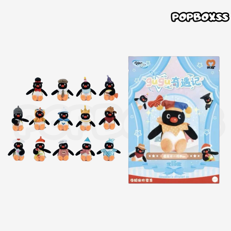 Pingu Gugu Adventure Series Plush Pendant Blind Bag