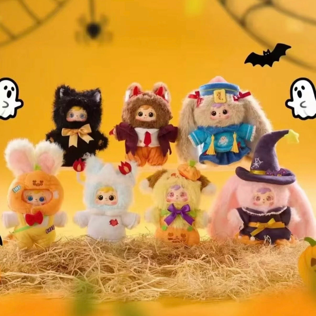 Samuel Halloween vinyl plush hanging machine blind box
