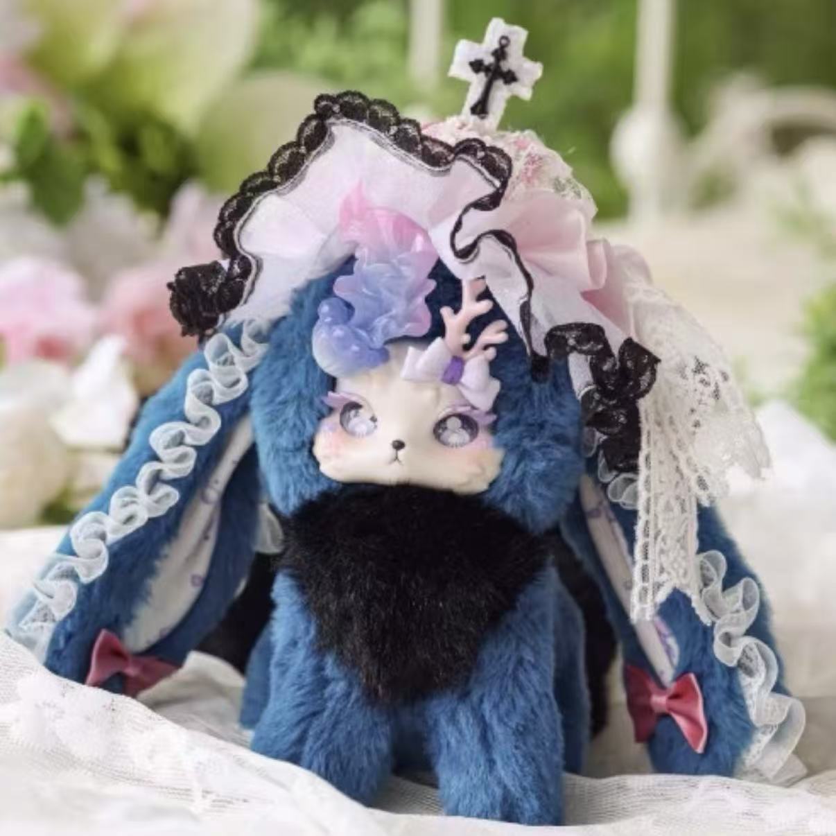 TUTULONG V6 Fluffy shore Vinyl plush pendant blind box