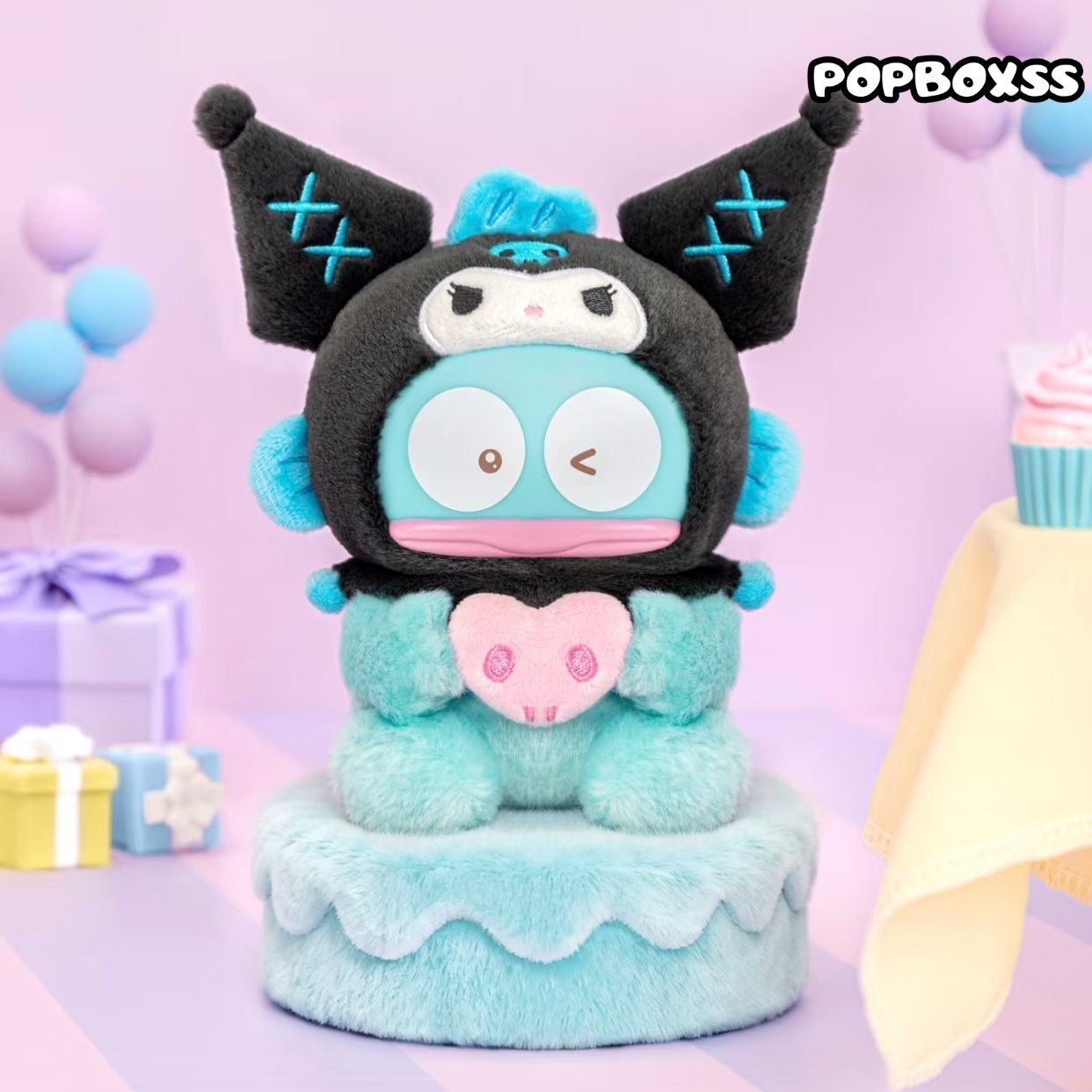 SRO Kuromi Party Series Plush Pendant Dolls. Blind Box