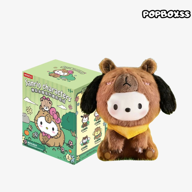MINISO Sanrio Capybara Zen Series Vinyl Plush Blind Box