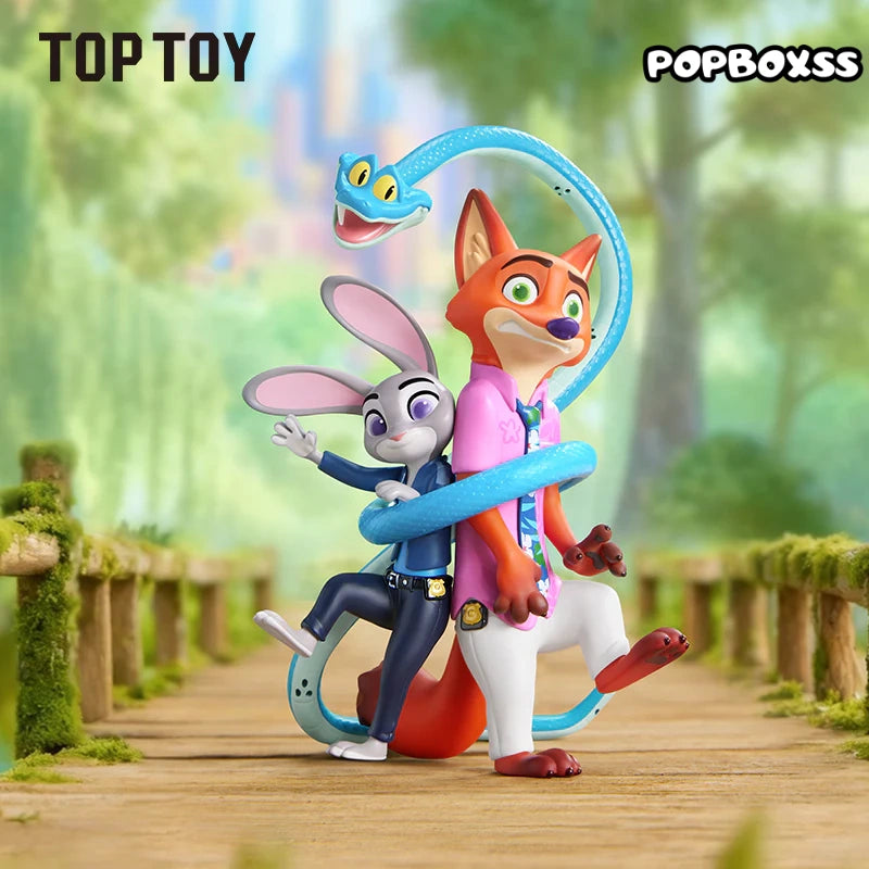 TOP TOY DISNEY Zootopia 2 New Journey Series Figure Blind Box