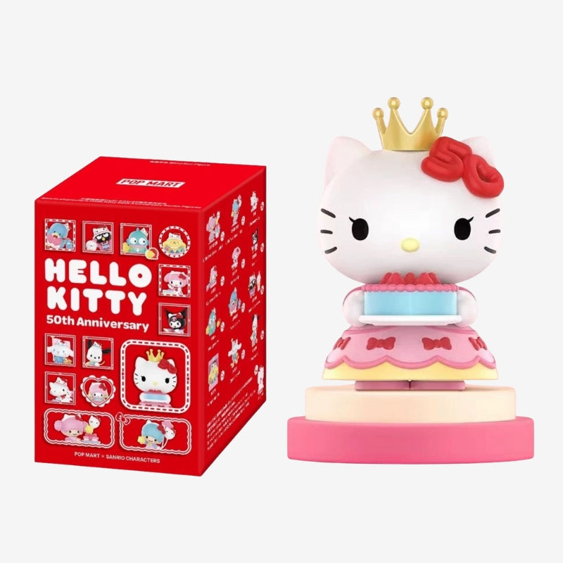 SANRIO Hello KT 50th Anniversary Series Figures, Blind Box