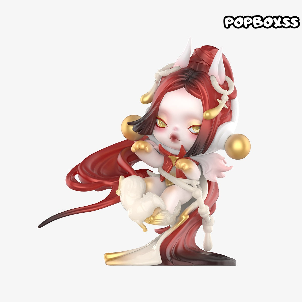 SKULLPANDA Celestial Horse Figure