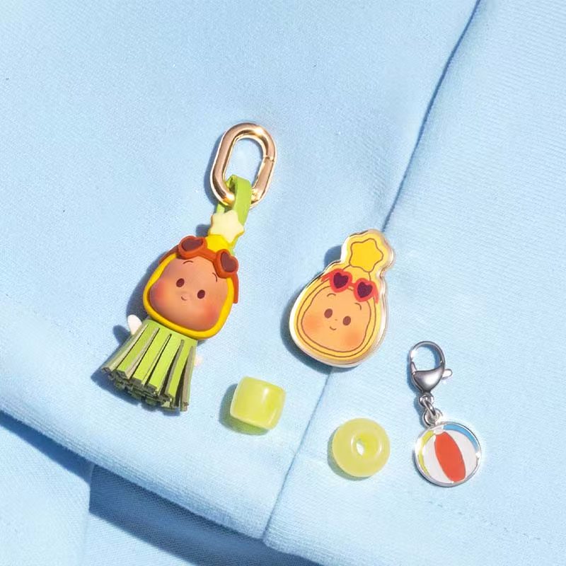 POPMART POP BEAN Island Vacation Series Decorative Charm Blind Box (PRE-ORDER)