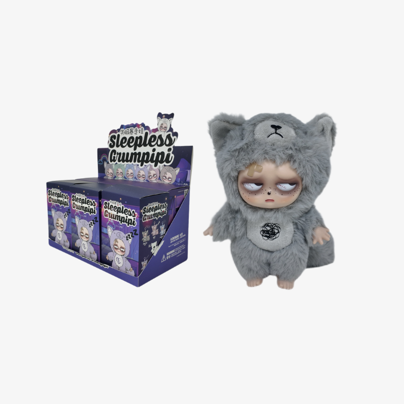 Sleepless Grumpipi Series Figures. Blind Box