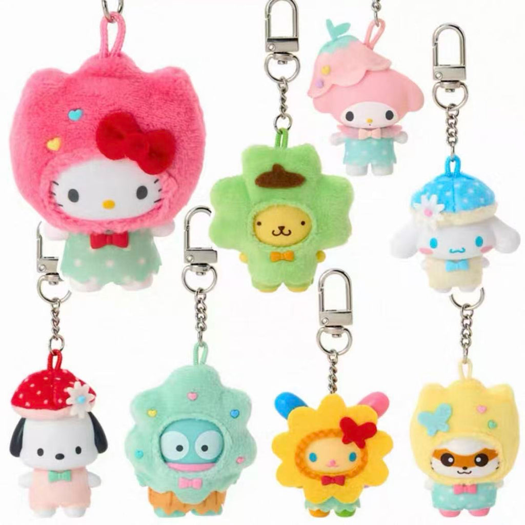 SANRIO Chibitomo V2 Plush Pendant Blind Box Collection