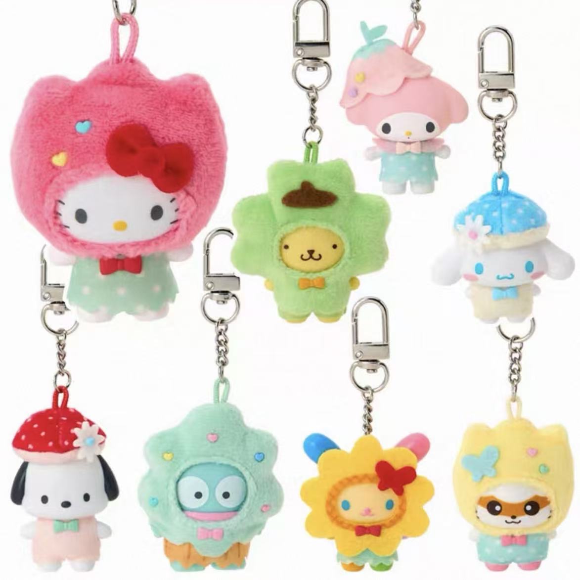 SANRIO Chibitomo V2 Plush Pendant Blind Box Collection