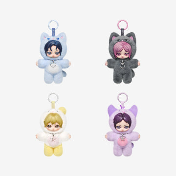 POPMART aespa Fluffy Club Series Vinyl Plush Doll Pendant
