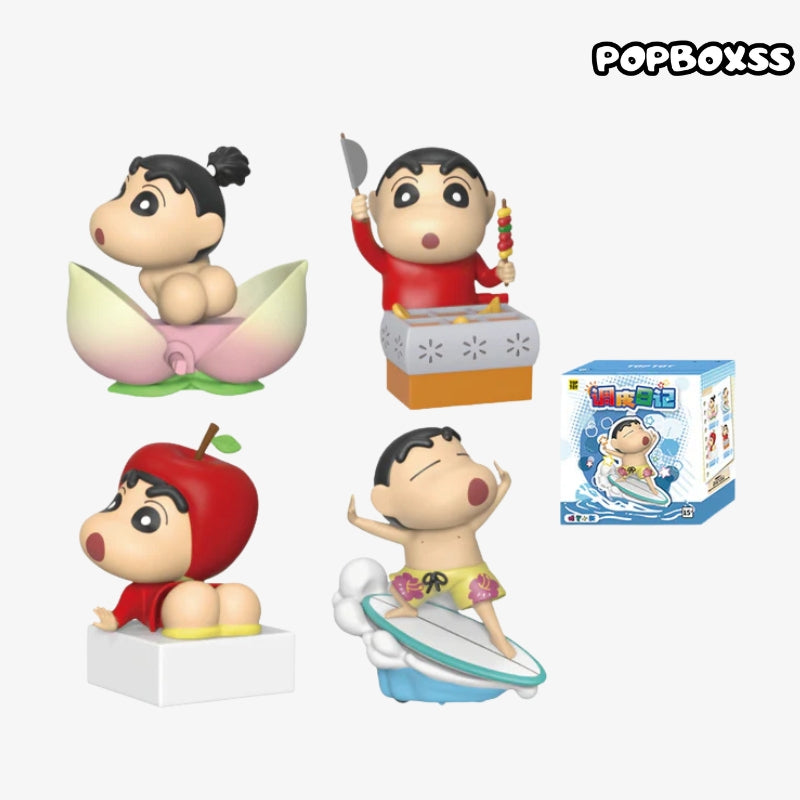 CRAYON SHINCHAN Naughty Diary Series Articulated Figures Blind Вох