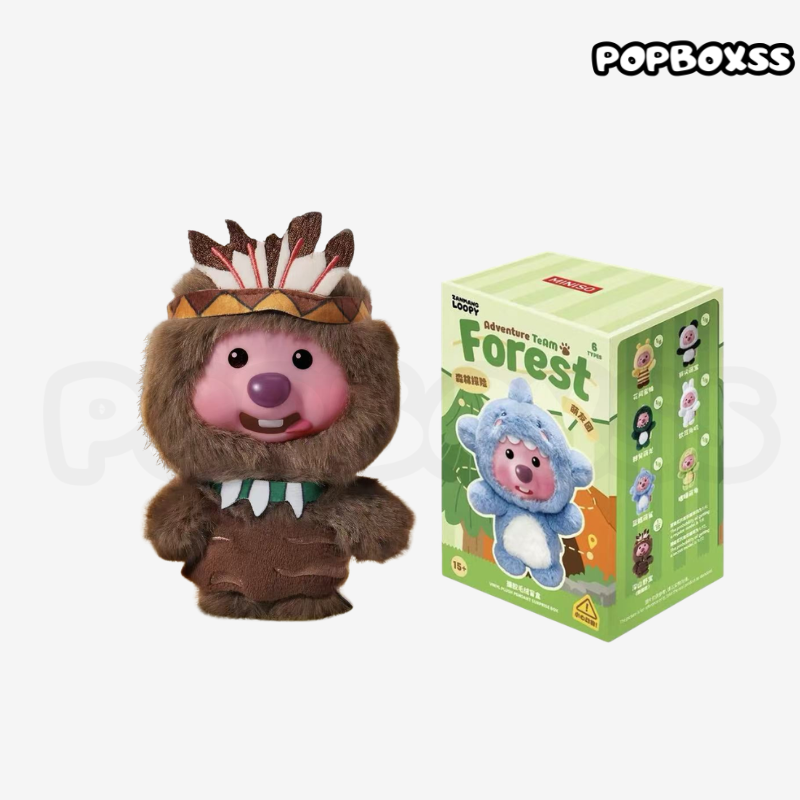 Zanmang Loopy Forest Adventure Team Series Plush Pendant Blind Box