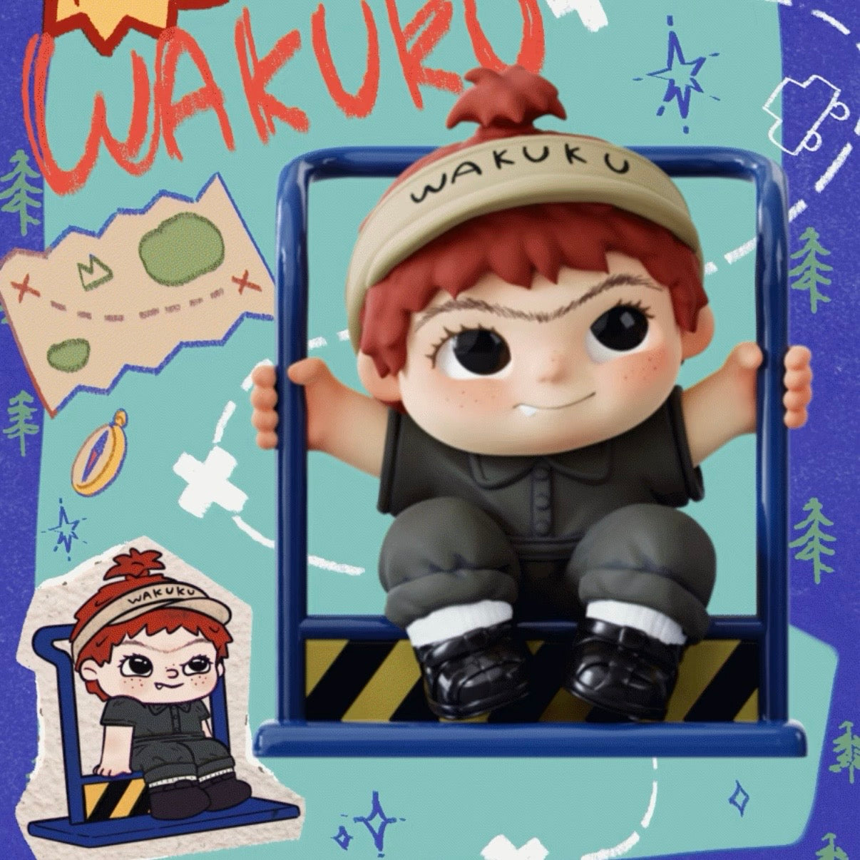 WAKUKU BACK TO CHILDH OOD WITH WAKUKU blind box