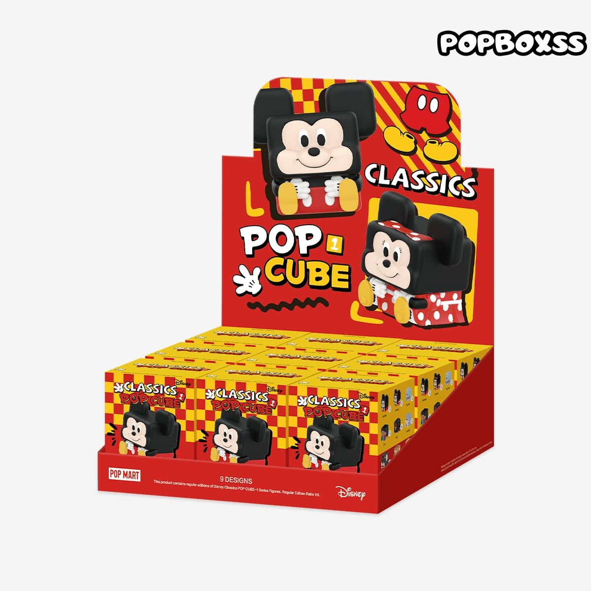 DSN Classics POP CUBE-1 Series Figures Blind Box