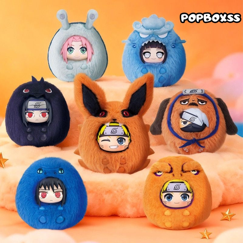 Naruto Shippuden Fluffy Series Plush Pendant Blind Box