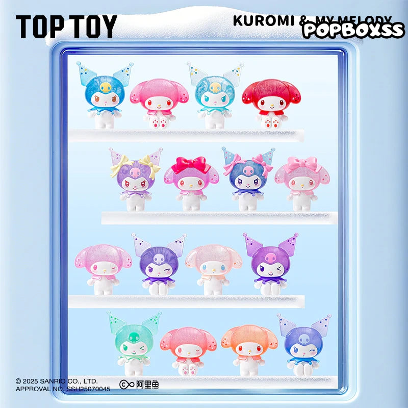 TOP TOY MY MELODY&KUROMI Ramune-Style Mini Figures Surprise Blind Bags