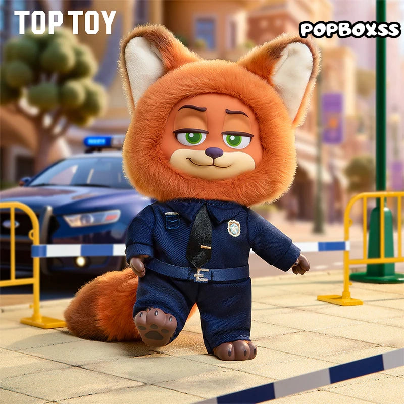 TOP TOY ZOOTOPIA NICK & JUDY'S Growth Journey Series Plush Blind Box
