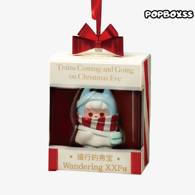 XXFU XiaoXiaoFu Christmas Train Series Mini Beans Figures Blind Box