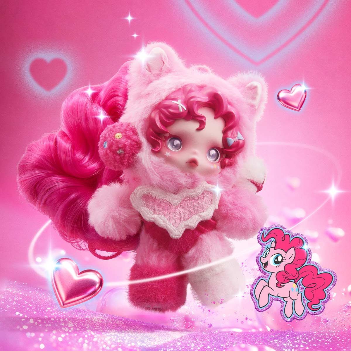 SKULLPANDA × My Little Pony Series Plush Blind Box (PRE-ORDER)