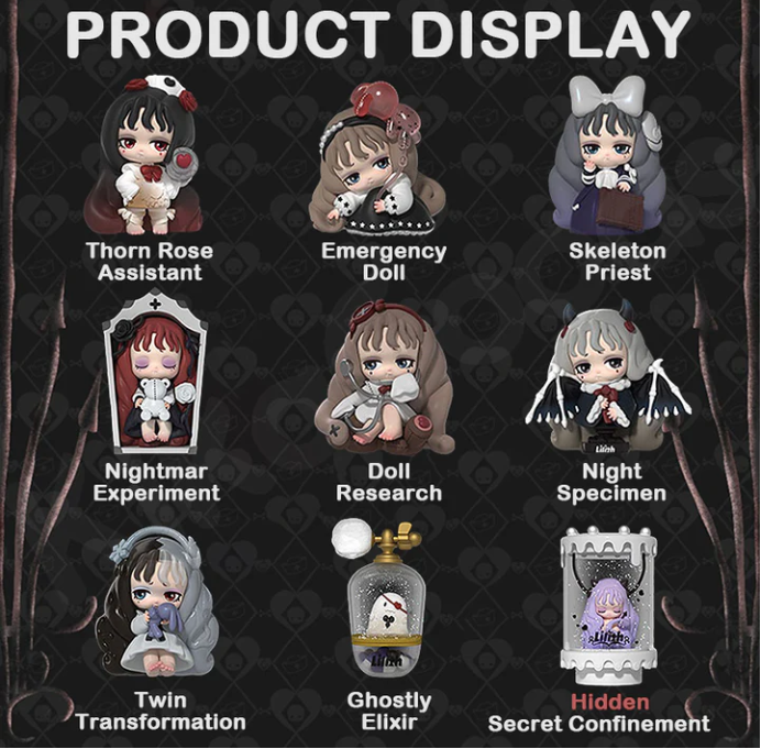 52toys Lilith Secret Experiment Series Blind Box