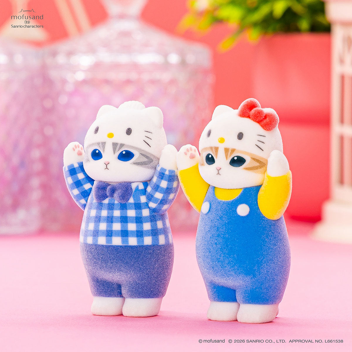 mofusand x Sanrio Characters Fluffy Flock Figure Collection Vol. 1（PRE ORDER）