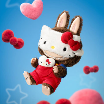 POPMART THE MONSTERS × HELLO KITTY LABUBU - Vinyl Plush Doll