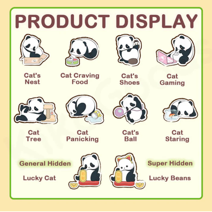 Panda Roll Pandas Are Also Cats Series Blind Box