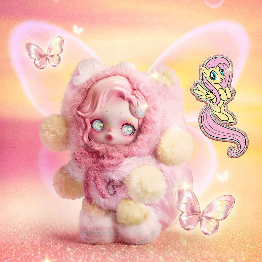 【Hot】SKULLPANDA × My Little Pony Series Plush Blind Box