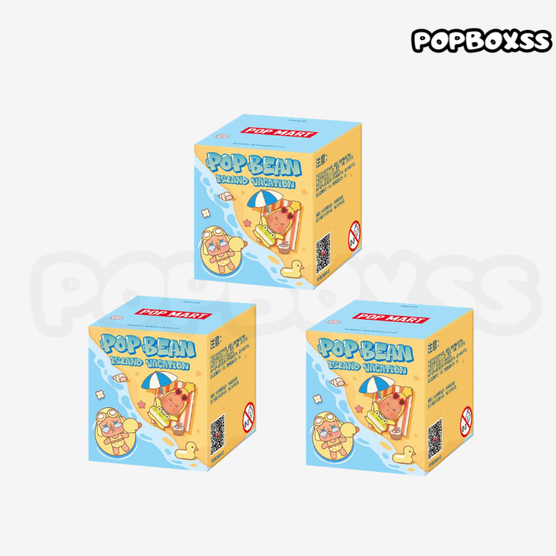 POPMART POP BEAN Island Vacation Series Mini Figures Blind Box (PRE-ORDER)