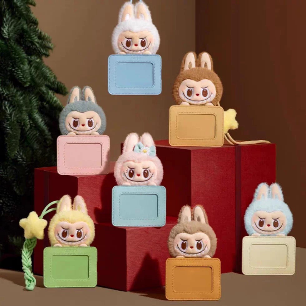 POPLAND Labubu Twinkly Fairy Tale Series Plush Card Holders. Blind Box
