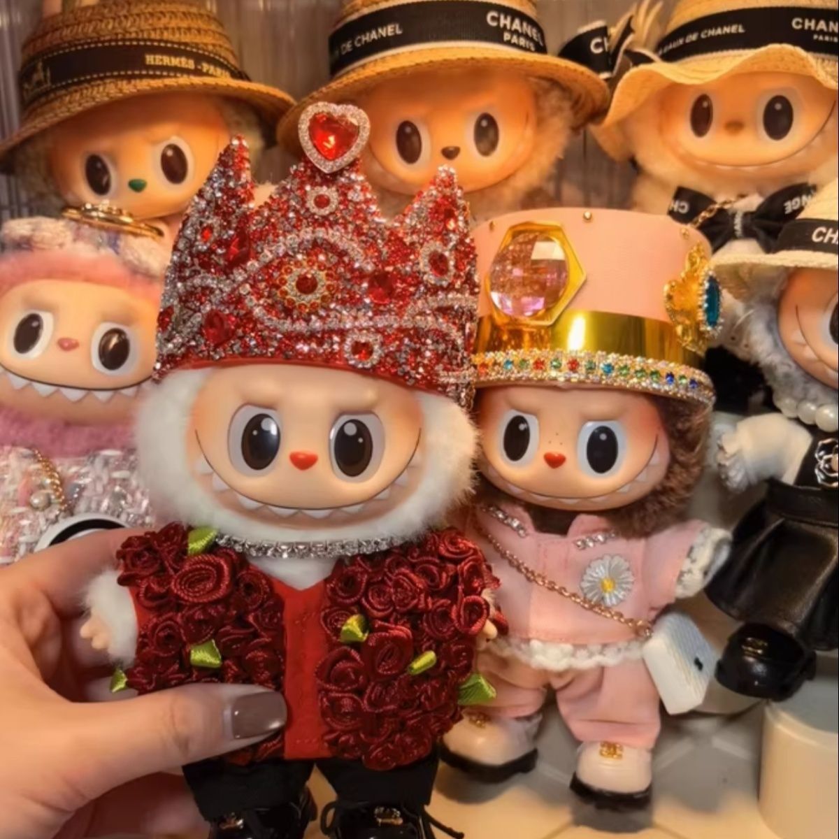 Labubu doll clothes Same model as G-Dragon's concert (No doll)