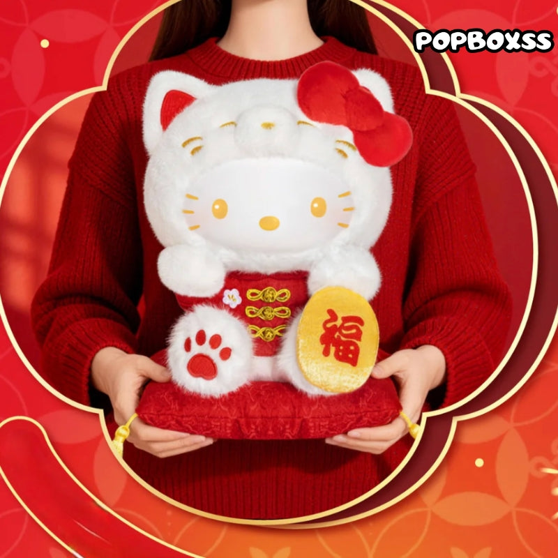 SANRIO HK Lucky Cat Series Plush Doll