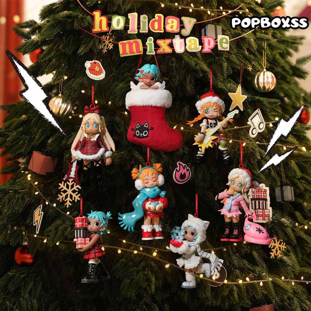 Lil Peach Riot Holiday Mixtape Series Figures. Blind Box