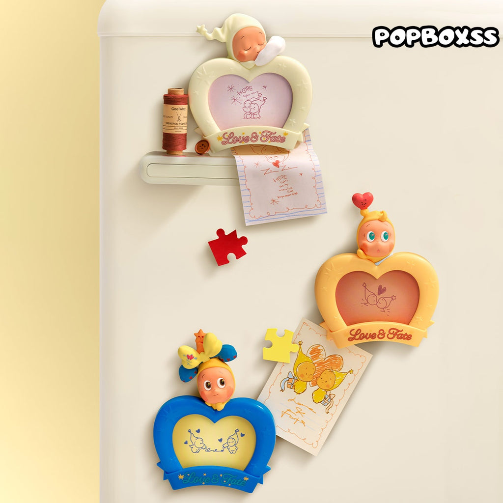 POP MART Twinkle Twinkle Crush On You Series Photo Frame Fridge Magnet Blind Box